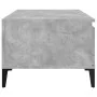 Mesa de centro madera contrachapada gris hormigón 90x50x36,5 cm de , Mesas de centro - Ref: Foro24-821120, Precio: 69,65 €, D...