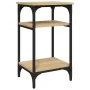 Mesa auxiliar madera contrachapada roble Sonoma 35x30x60 cm by , Side tables - Ref: Foro24-825803, Price: 45,12 €, Discount: %