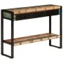 Mesa consola madera maciza reciclada 110x30x76 cm by , Side tables - Ref: Foro24-348158, Price: 206,91 €, Discount: %