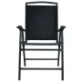 Sillas plegables de jardín 2 unidades textilene negro de , Sillas de jardín - Ref: Foro24-47923, Precio: 101,18 €, Descuento: %