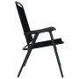 Sillas plegables de jardín 2 unidades textilene negro de , Sillas de jardín - Ref: Foro24-47923, Precio: 101,18 €, Descuento: %