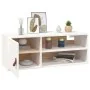 Armarios de pared 2 uds madera maciza pino blanco 80x30x30 cm by , Shelves and shelves - Ref: Foro24-818388, Price: 111,38 €,...