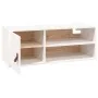 Armarios de pared 2 uds madera maciza pino blanco 80x30x30 cm by , Shelves and shelves - Ref: Foro24-818388, Price: 111,38 €,...