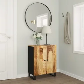 Aparador de madera maciza de mango 60x33x75 cm by , Sideboards - Ref: Foro24-345226, Price: 165,33 €, Discount: %