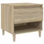 Mesita de noche madera contrachapada roble Sonoma 50x46x50 cm de , Mesitas de noche - Ref: Foro24-819538, Precio: 49,34 €, De...