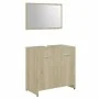 Conjunto de muebles de baño contrachapada color roble Sonoma von , Badezimmermöbel - Ref: Foro24-802582, Preis: 79,22 €, Raba...