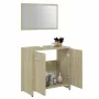 Conjunto de muebles de baño contrachapada color roble Sonoma von , Badezimmermöbel - Ref: Foro24-802582, Preis: 79,22 €, Raba...