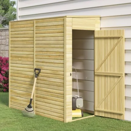 Caseta de almacenaje de jardín madera de pino 100x210x218 cm von , Schuppen - Ref: Foro24-318201, Preis: 638,21 €, Rabatt: %