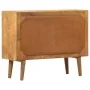 Aparador con estampado madera maciza de mango 90x30x70 cm by , Sideboards - Ref: Foro24-247916, Price: 303,67 €, Discount: %