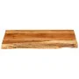 Encimera para armario tocador madera maciza acacia 80x52x3,8 cm de , Accesorios de lavabo - Ref: Foro24-286320, Precio: 110,4...