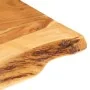 Encimera para armario tocador madera maciza acacia 80x52x3,8 cm de , Accesorios de lavabo - Ref: Foro24-286320, Precio: 110,4...