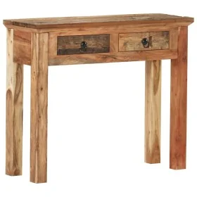 Mesa consola madera de acacia y madera reciclada 90,5x30x75cm von , Seitentische - Ref: Foro24-320381, Preis: 166,57 €, Rabat...