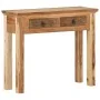 Mesa consola madera de acacia y madera reciclada 90,5x30x75cm von , Seitentische - Ref: Foro24-320381, Preis: 166,57 €, Rabat...