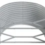 Jardinera arriate acero recubrimiento polvo gris 175x100x68 cm by , Pots and planters - Ref: Foro24-319059, Price: 84,77 €, D...