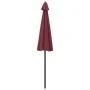 Sombrilla de jardín con palo de aluminio rojo burdeos 270 cm de , Sombrillas - Ref: Foro24-47308, Precio: 83,57 €, Descuento: %