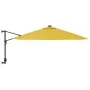 Sombrilla de pared con LED amarillo 290 cm de , Sombrillas - Ref: Foro24-362896, Precio: 109,13 €, Descuento: %