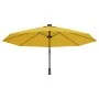 Sombrilla de pared con LED amarillo 290 cm de , Sombrillas - Ref: Foro24-362896, Precio: 109,13 €, Descuento: %