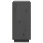 Aparador de madera maciza de pino gris 60x34x75 cm by , Sideboards - Ref: Foro24-813347, Price: 67,45 €, Discount: %