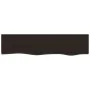 Estante de pared madera roble tratada marrón oscuro 80x20x4 cm von , Regale und Regale - Ref: Foro24-363780, Preis: 30,07 €, ...