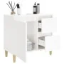 Armario de baño madera contrachapada blanco 65x33x60 cm by , bathroom vanities - Ref: Foro24-819822, Price: 86,60 €, Discount: %