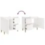 Armario de baño madera contrachapada blanco 65x33x60 cm by , bathroom vanities - Ref: Foro24-819822, Price: 86,60 €, Discount: %