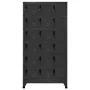 Taquilla de acero gris antracita 90x40x180 cm von , Schließfächer und Lagerschränke - Ref: Foro24-339831, Preis: 355,78 €, Ra...