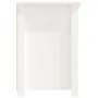 Mueble para TV de madera maciza de pino blanco 114x35x52 cm by , TV Furniture - Ref: Foro24-821503, Price: 118,82 €, Discount: %
