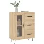 Aparador de madera de ingeniería roble Sonoma 69,5x34x90 cm von , Sideboards - Ref: Foro24-828039, Preis: 91,60 €, Rabatt: %