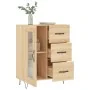 Aparador de madera de ingeniería roble Sonoma 69,5x34x90 cm von , Sideboards - Ref: Foro24-828039, Preis: 91,60 €, Rabatt: %