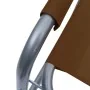 Sillas de director 2 unidades acero marrón de , Sillas de jardín - Ref: Foro24-47921, Precio: 82,64 €, Descuento: %