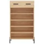 Zapatero madera de ingeniería roble Sonoma 60x35x105 cm by , Closets and storage - Ref: Foro24-829623, Price: 79,33 €, Discou...