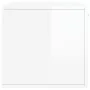 Armario de pared madera ingeniería blanco brillo 80x36,5x35 cm von , Schließfächer und Lagerschränke - Ref: Foro24-830094, Pr...