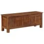 Caja de almacenamiento madera de mango maciza 110x30x40 cm de , Baúles de almacenamiento - Ref: Foro24-328310, Precio: 246,67...