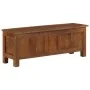 Caja de almacenamiento madera de mango maciza 110x30x40 cm de , Baúles de almacenamiento - Ref: Foro24-328310, Precio: 246,67...