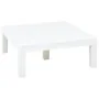 Mesa de jardín de plástico blanco 78x78x31 cm de , Mesas de jardín - Ref: Foro24-48827, Precio: 125,07 €, Descuento: %