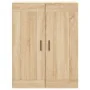 Armario de pared madera ingeniería roble Sonoma 69,5x34x90 cm de , Aparadores - Ref: Foro24-830399, Precio: 72,87 €, Descuent...