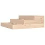 Jardinera de madera maciza de pino 78x78x27 cm von , Töpfe und Pflanzgefäße - Ref: Foro24-823906, Preis: 55,43 €, Rabatt: %