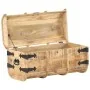 Cofres de almacenamiento 2 unidades madera maciza de mango by , Storage trunks - Ref: Foro24-320374, Price: 232,40 €, Discoun...