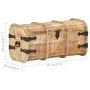 Cofres de almacenamiento 2 unidades madera maciza de mango by , Storage trunks - Ref: Foro24-320374, Price: 232,40 €, Discoun...