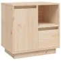 Mesita de noche madera maciza de pino 50x34x50 cm von , Nachttische - Ref: Foro24-814479, Preis: 66,19 €, Rabatt: %
