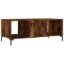 Mesa de centro madera contrachapada roble ahumado 102x50x40 cm by , Coffee table - Ref: Foro24-829305, Price: 67,74 €, Discou...