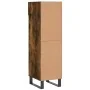 Zapatero madera de ingeniería roble ahumado 30x35x105 cm by , Closets and storage - Ref: Foro24-829705, Price: 61,12 €, Disco...