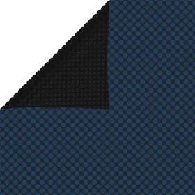 Cubierta solar de piscina PE flotante negro y azul 1000x600cm by , Pool covers - Ref: Foro24-92993, Price: 184,33 €, Discount: %