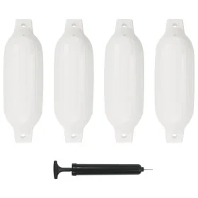 Parachoques para barco 4 unidades PVC blanco 41x11,5 cm de , Atracada y anclaje - Ref: Foro24-92384, Precio: 49,26 €, Descuen...