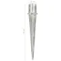 Picas de tierra 6 unidades acero galvanizado plateado 12x91 cm von , Spikes zur Verankerung im Boden - Ref: Foro24-145434, Pr...