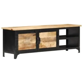 Mueble de TV de madera maciza de mango 120x30x40 cm de , Muebles TV - Ref: Foro24-289101, Precio: 255,59 €, Descuento: %