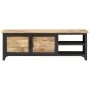 Mueble de TV de madera maciza de mango 120x30x40 cm von , TV-Möbel - Ref: Foro24-289101, Preis: 255,56 €, Rabatt: %