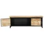 Mueble de TV de madera maciza de mango 120x30x40 cm von , TV-Möbel - Ref: Foro24-289101, Preis: 255,56 €, Rabatt: %