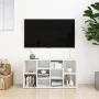 Banco zapatero madera contrachapada blanco brillo 103x30x54,5cm by , Shoe racks and shoe organizers - Ref: Foro24-803296, Pri...