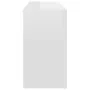 Banco zapatero madera contrachapada blanco brillo 103x30x54,5cm by , Shoe racks and shoe organizers - Ref: Foro24-803296, Pri...